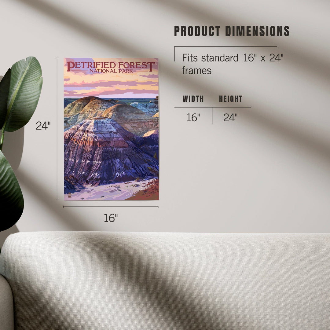 Petrified Forest National Park, Arizona, Chinle Formation, Art & Giclee Prints Art Lantern Press