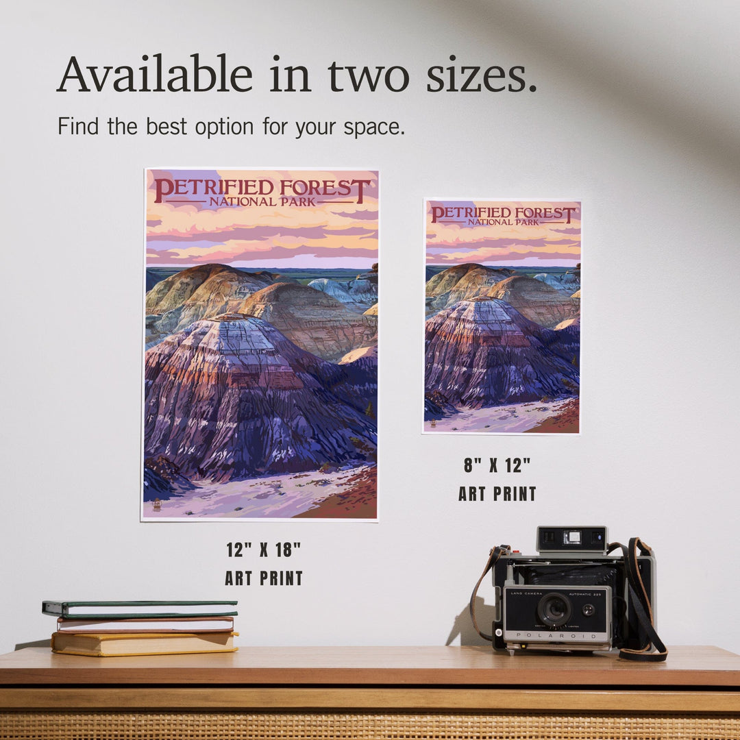 Petrified Forest National Park, Arizona, Chinle Formation, Art & Giclee Prints Art Lantern Press