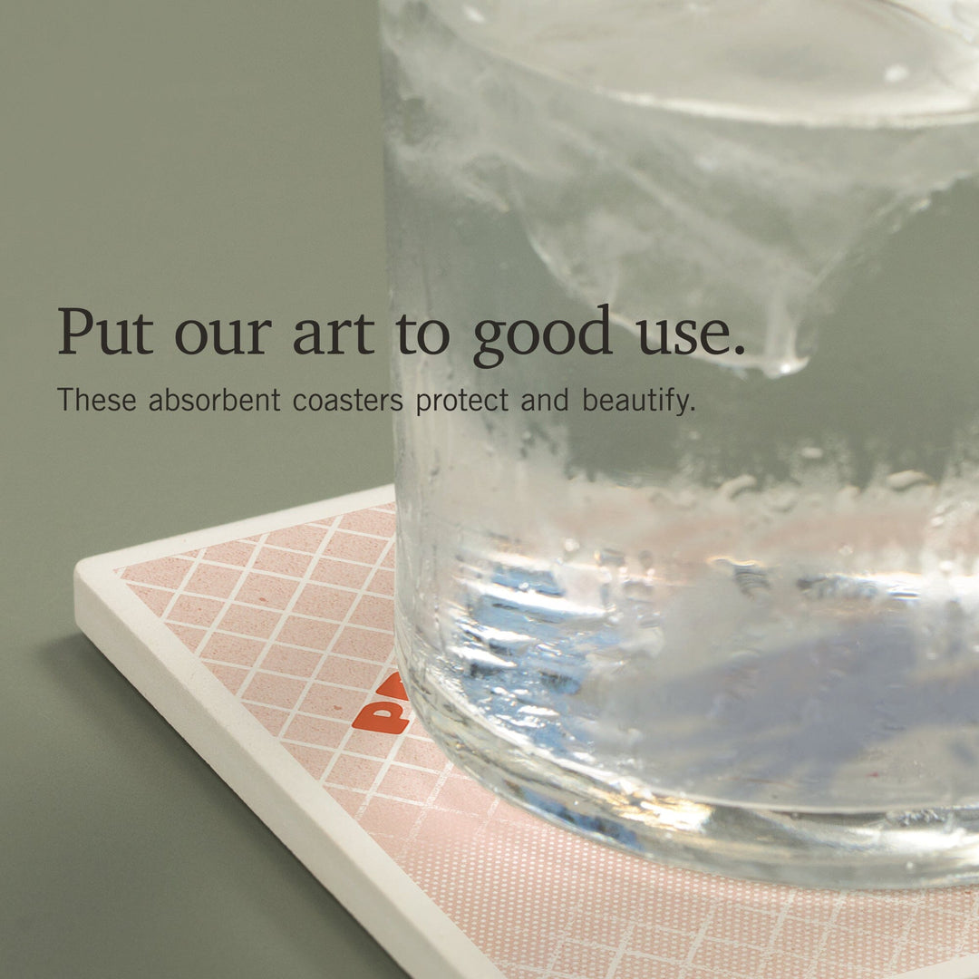 Prudence Island, Rhode Island, Dockside Collection, Crab, Coasters Coasters Lantern Press