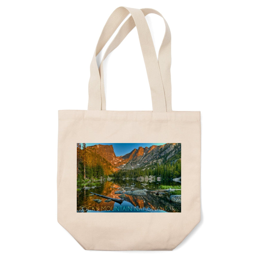 Rocky Mountain National Park, Colorado, Dream Lake Day, Tote Bag Totes Lantern Press