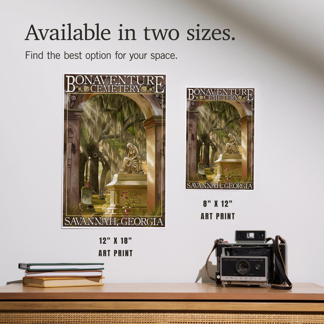 Savannah, Georgia, Bonaventure Cemetery, Art & Giclee Prints Art Lantern Press