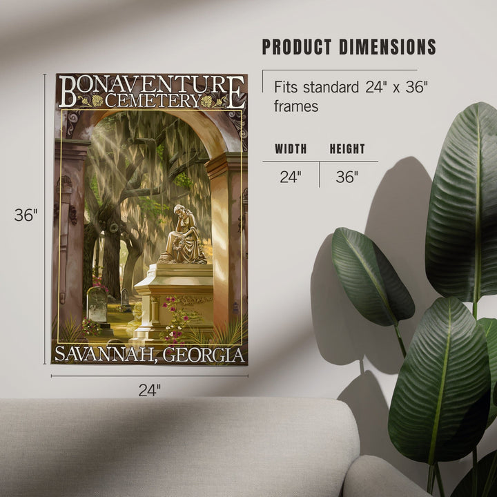 Savannah, Georgia, Bonaventure Cemetery, Art & Giclee Prints Art Lantern Press