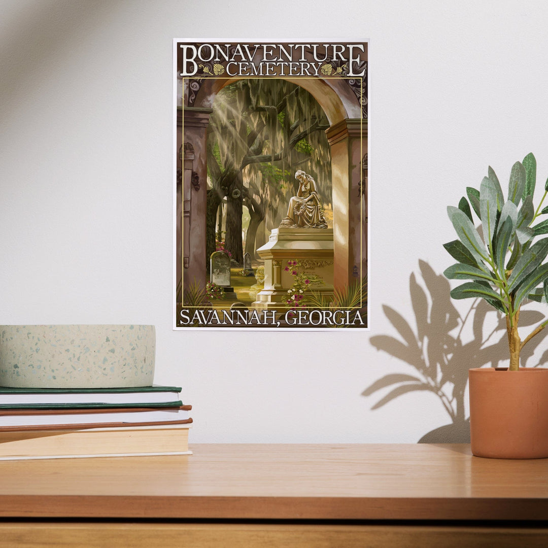 Savannah, Georgia, Bonaventure Cemetery, Art & Giclee Prints Art Lantern Press