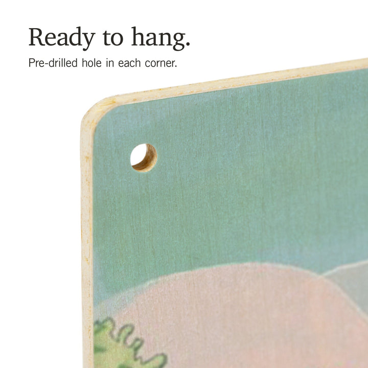 Seek Adventure, River Rafting, Wood Signs and Postcards Wood Lantern Press