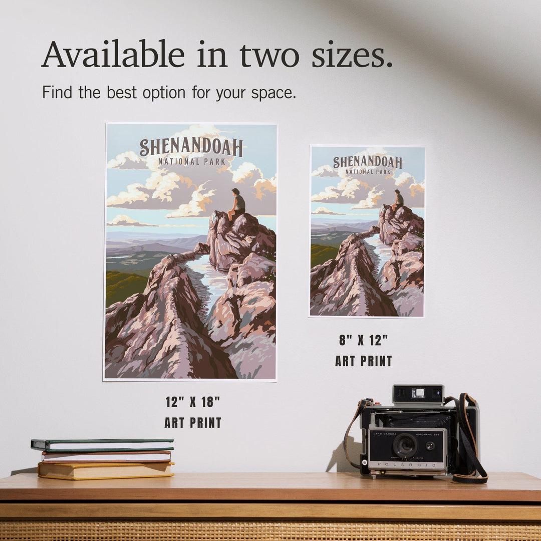 Shenandoah National Park, Virginia, Painterly National Park Series, Art & Giclee Prints Art Lantern Press