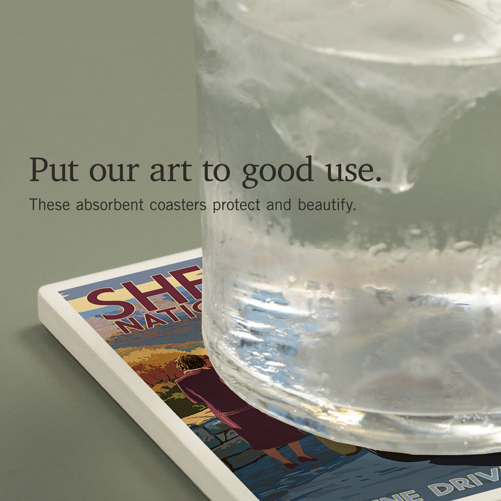 Shenandoah National Park, Virginia, Skyline Drive, Coasters Coasters Lantern Press