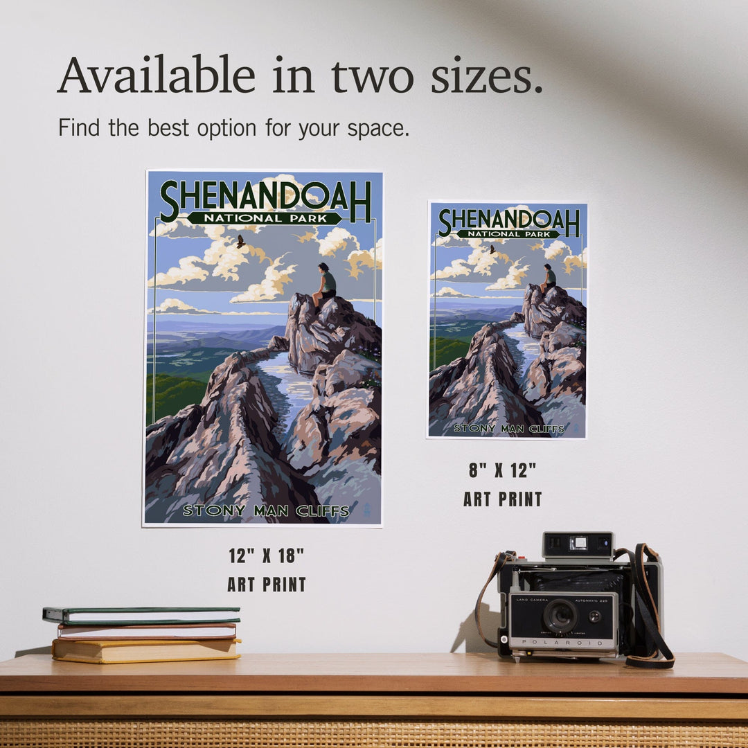 Shenandoah National Park, Virginia, Stony Man Cliffs View, Art & Giclee Prints Art Lantern Press