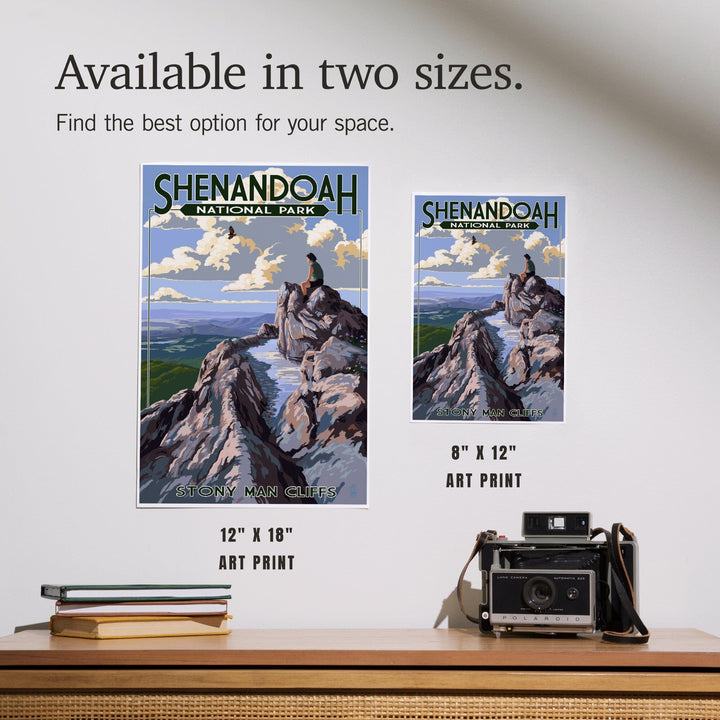 Shenandoah National Park, Virginia, Stony Man Cliffs View, Art & Giclee Prints Art Lantern Press