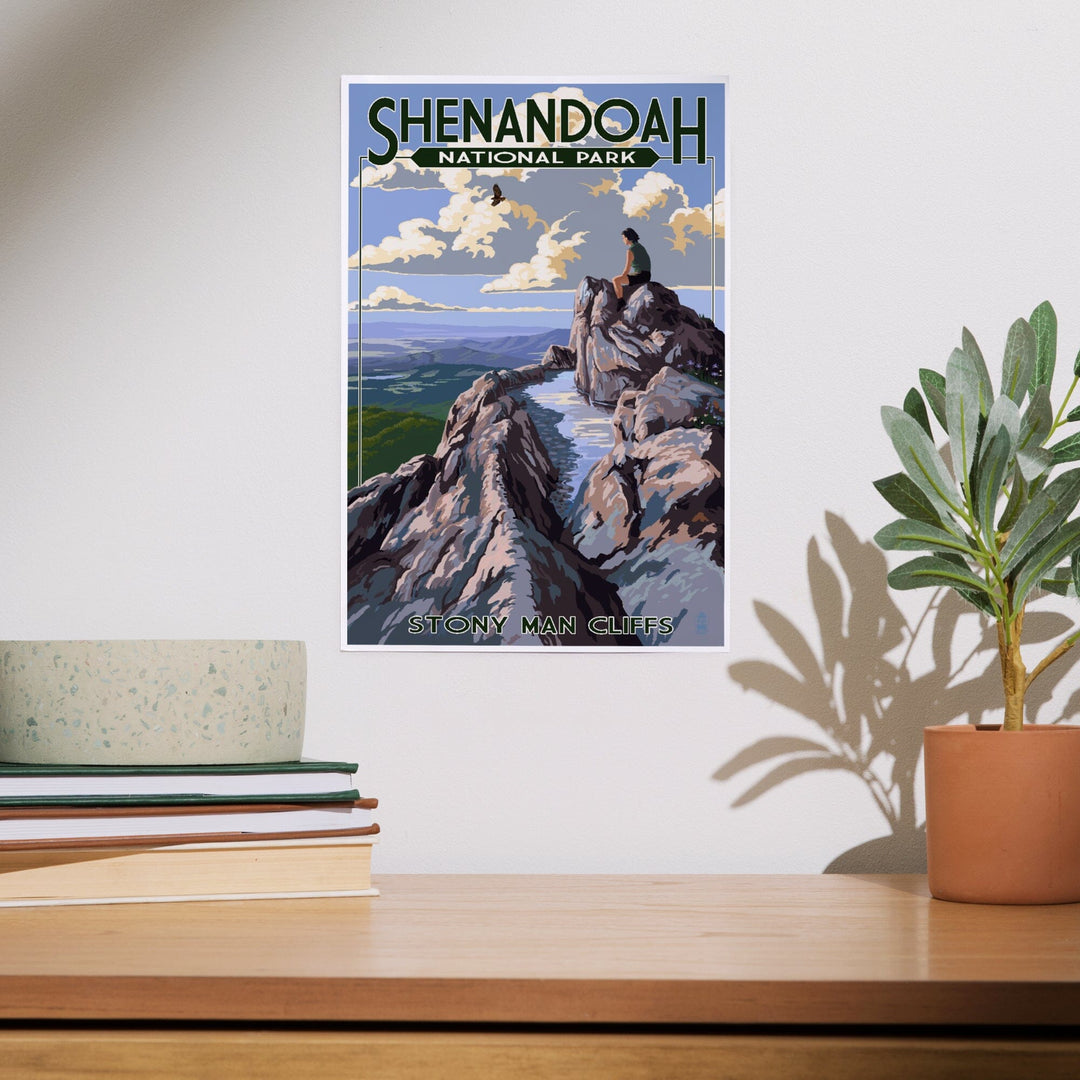 Shenandoah National Park, Virginia, Stony Man Cliffs View, Art & Giclee Prints Art Lantern Press