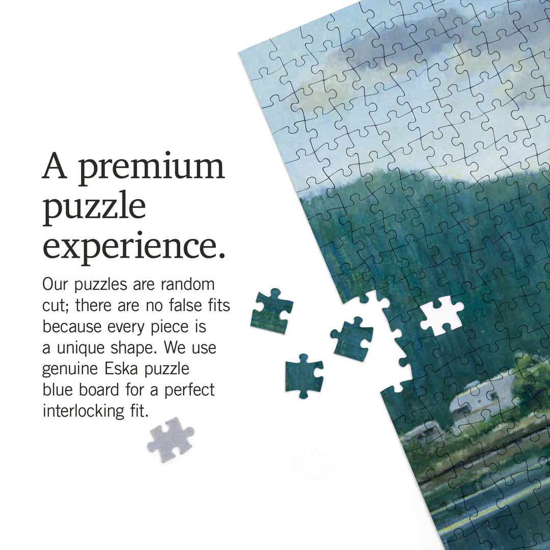 Smokey Bear, Posting Signs, Vintage Poster, Jigsaw Puzzle Puzzle Lantern Press