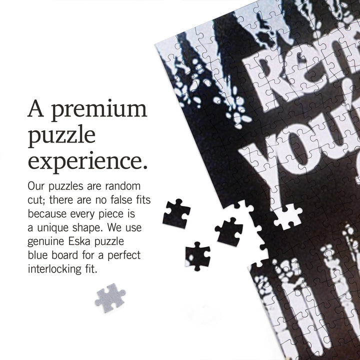 Smokey Bear, Remember You're Among Friends, Officially Licensed Vintage Poster, Jigsaw Puzzle Puzzle Lantern Press