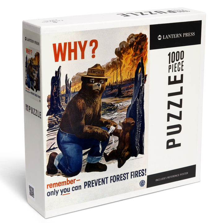 Smokey Bear, Why, Officially Licensed Vintage Poster, Jigsaw Puzzle Puzzle Lantern Press