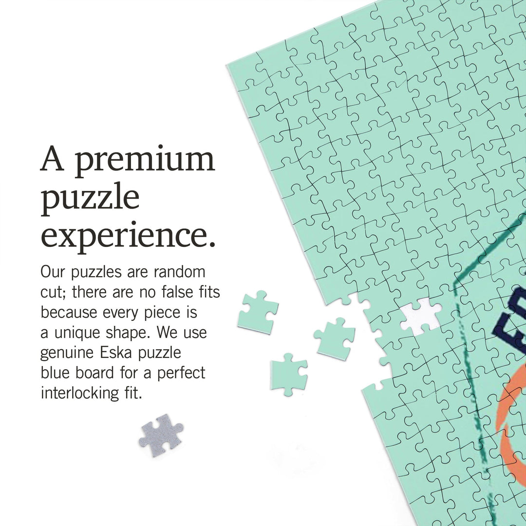 Smoky Mountains, Lake Life Series, Follow The Stars, Jigsaw Puzzle Puzzle Lantern Press