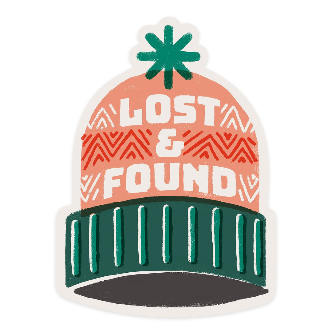 Snow Patrol Series, Lost And Found, Contour, Vinyl Sticker Sticker Lantern Press