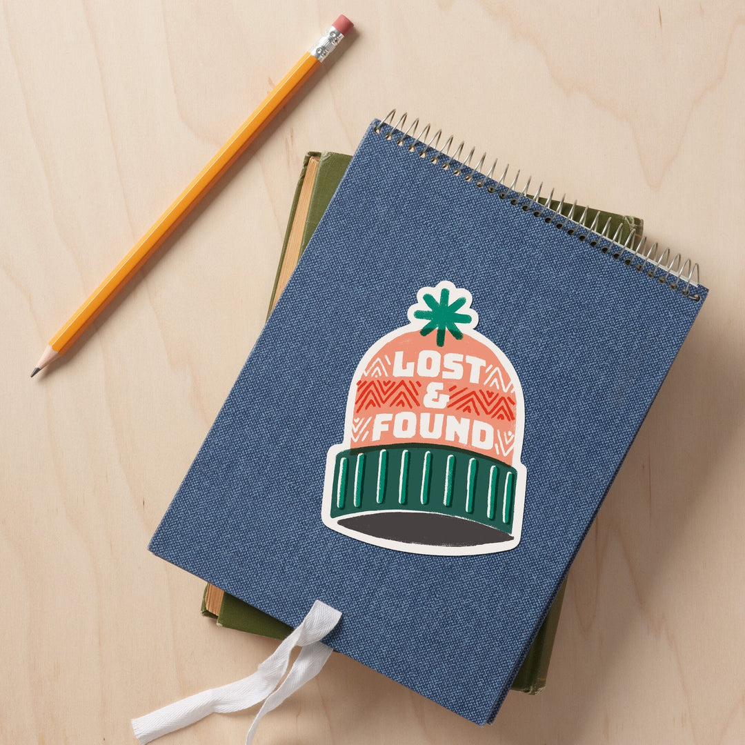 Snow Patrol Series, Lost And Found, Contour, Vinyl Sticker Sticker Lantern Press