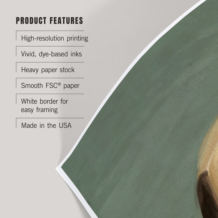 Soccer Ball and Cleat, Oil Painting, Art & Giclee Prints Art Lantern Press