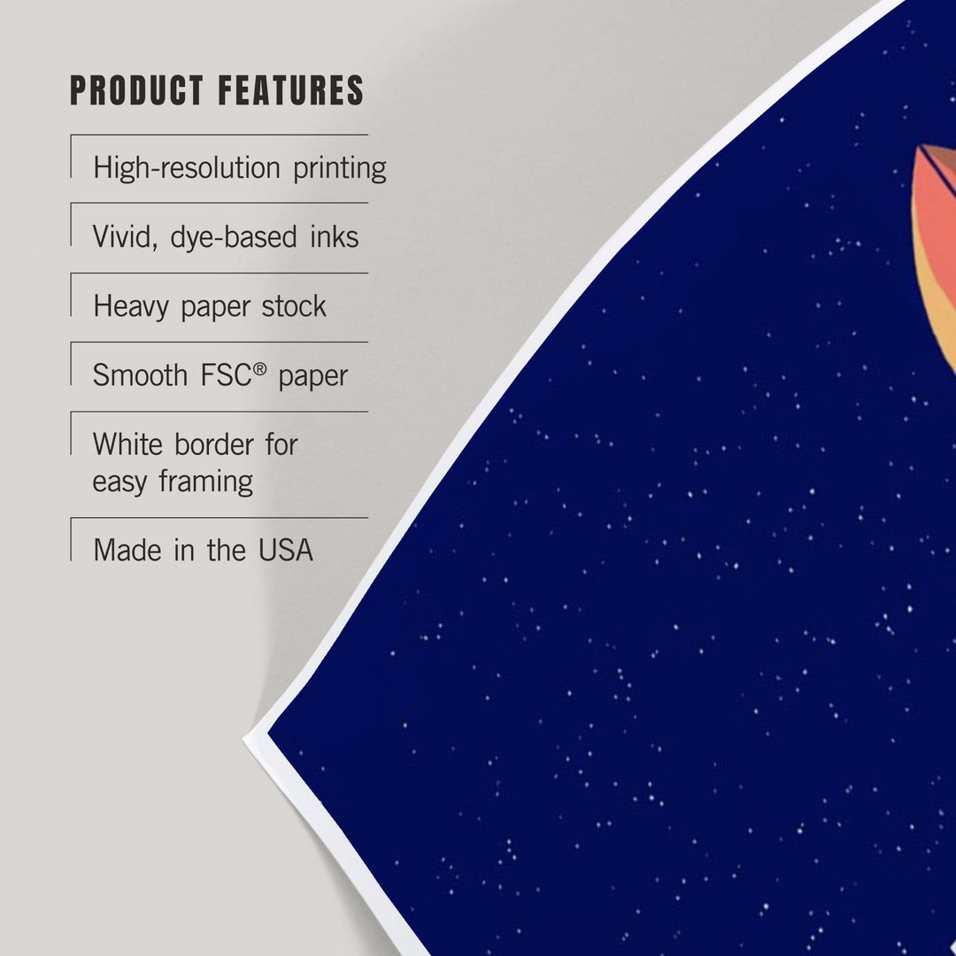 Space Queens Collection, Shuttle Launch, See You In Space, Art & Giclee Prints Art Lantern Press