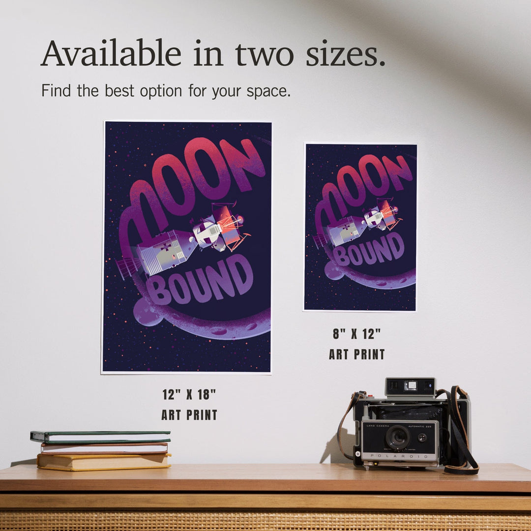 Spacethusiasm Collection, Apollo, Moon Bound, Art & Giclee Prints Art Lantern Press