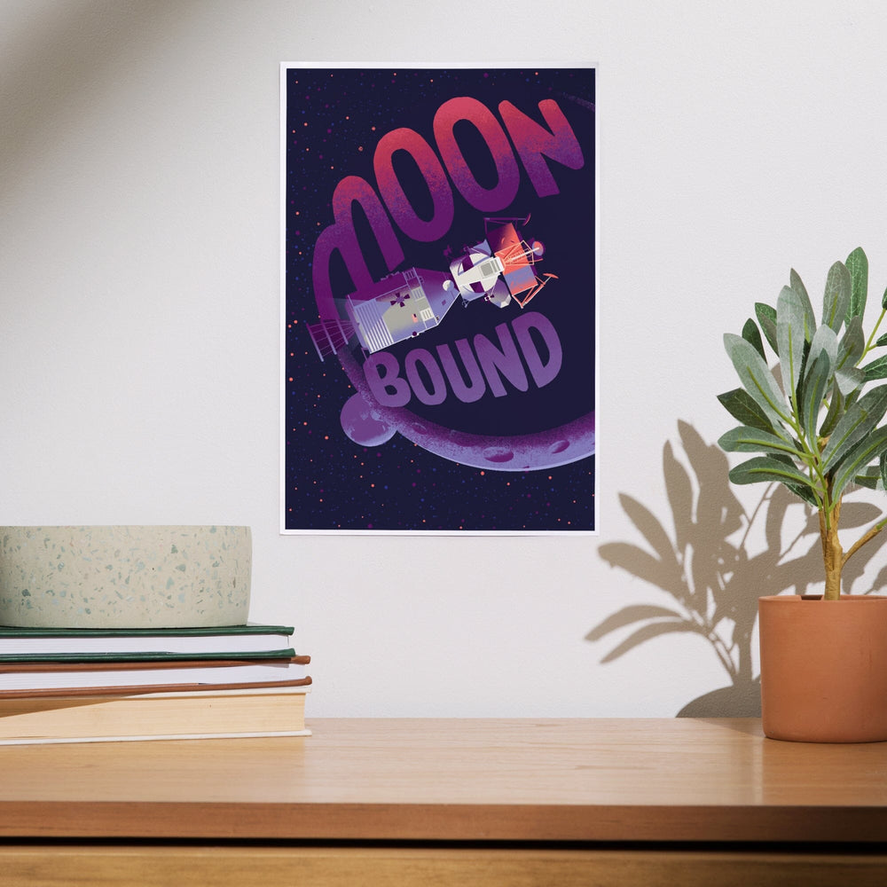 Spacethusiasm Collection, Apollo, Moon Bound, Art & Giclee Prints Art Lantern Press