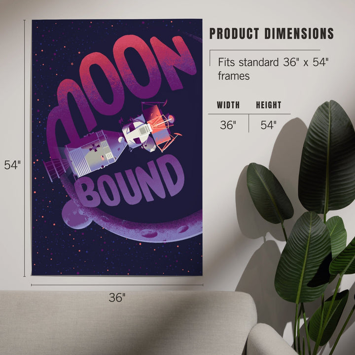 Spacethusiasm Collection, Apollo, Moon Bound, Art & Giclee Prints Art Lantern Press