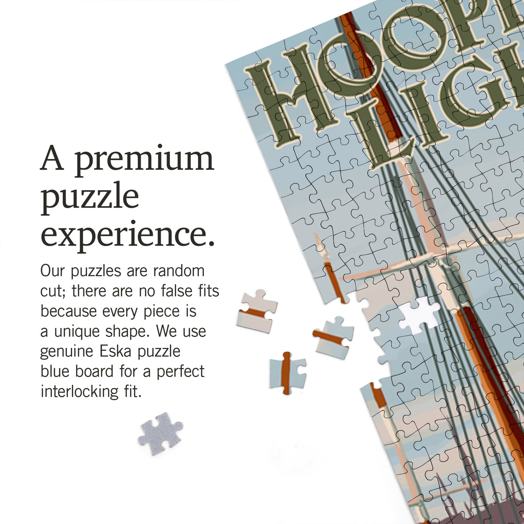 St. Michaels, Maryland, Hooper Strait Lighthouse (Colorized), Jigsaw Puzzle Puzzle Lantern Press