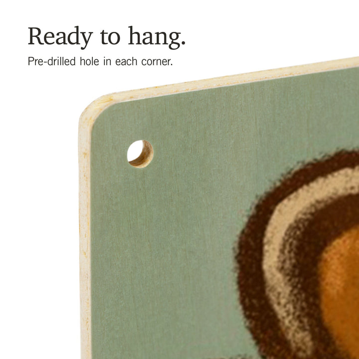 Stay Wild, Smokey Bear and Squirrel, Lantern Press Artwork, Wood Signs and Postcards Wood Lantern Press