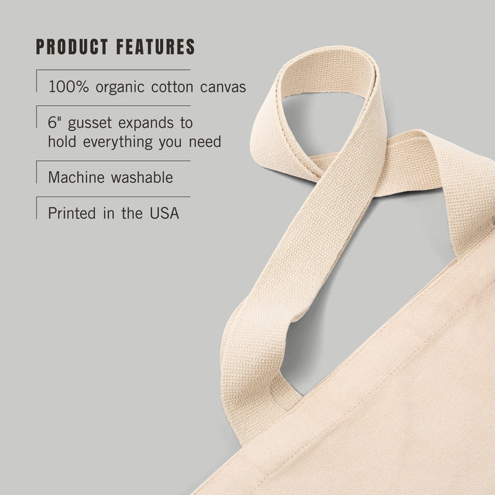 Sun Valley, Idaho, Explorer Series, Blue, Tote Bag Totes Lantern Press