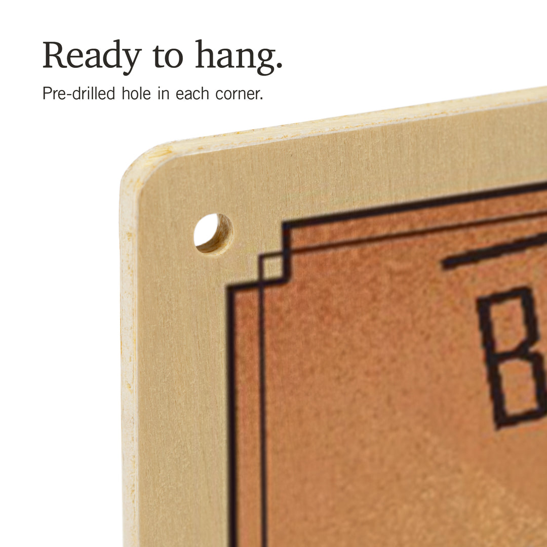 Sylva, North Carolina, Lithograph, Blue Ridge Mountains, Sunrise, Wood Signs and Postcards Wood Lantern Press