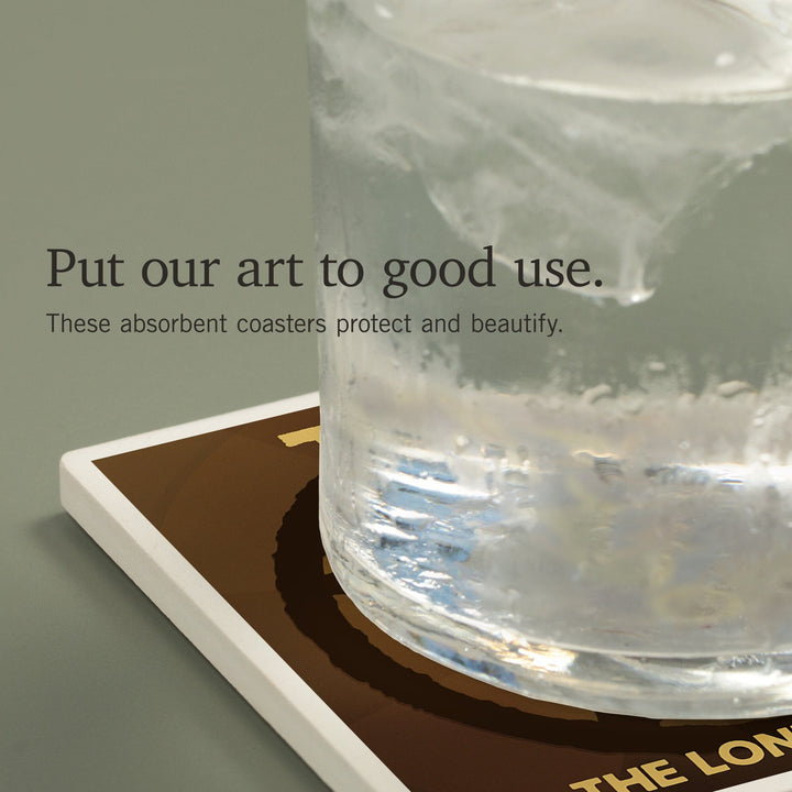 Texas, Boot and Star, Coasters Coasters Lantern Press