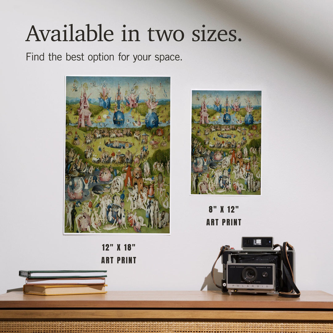 The Garden of Earthly Delights, (Artist: Hieronymus Bosch c. 1480), Masterpiece Classic, Art & Giclee Prints Art Lantern Press