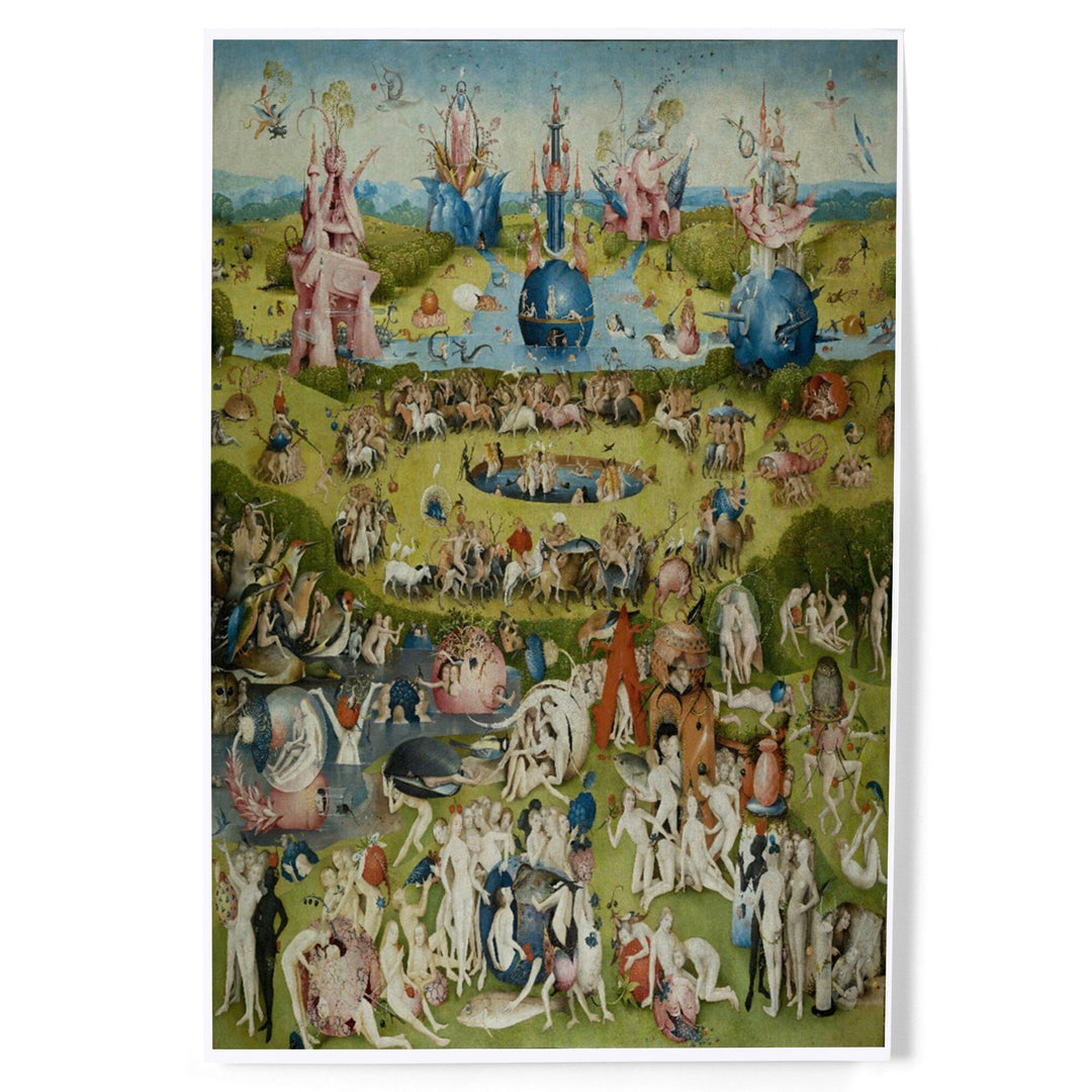The Garden of Earthly Delights, (Artist: Hieronymus Bosch c. 1480), Masterpiece Classic, Art & Giclee Prints Art Lantern Press
