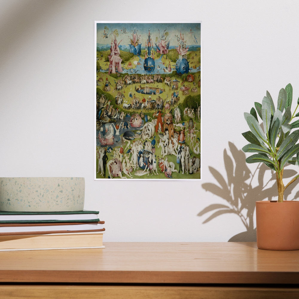 The Garden of Earthly Delights, (Artist: Hieronymus Bosch c. 1480), Masterpiece Classic, Art & Giclee Prints Art Lantern Press