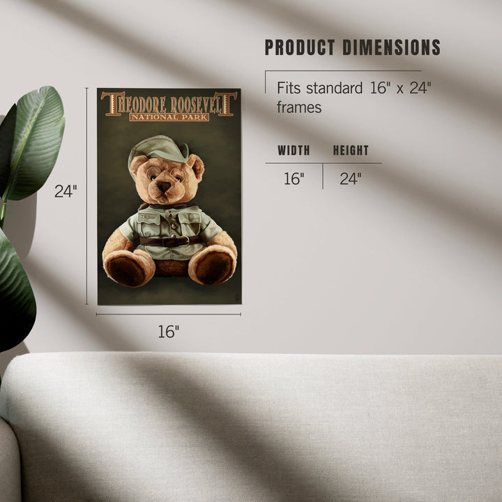 Theodore Roosevelt National Park, Teddy Bear, Art & Giclee Prints Art Lantern Press