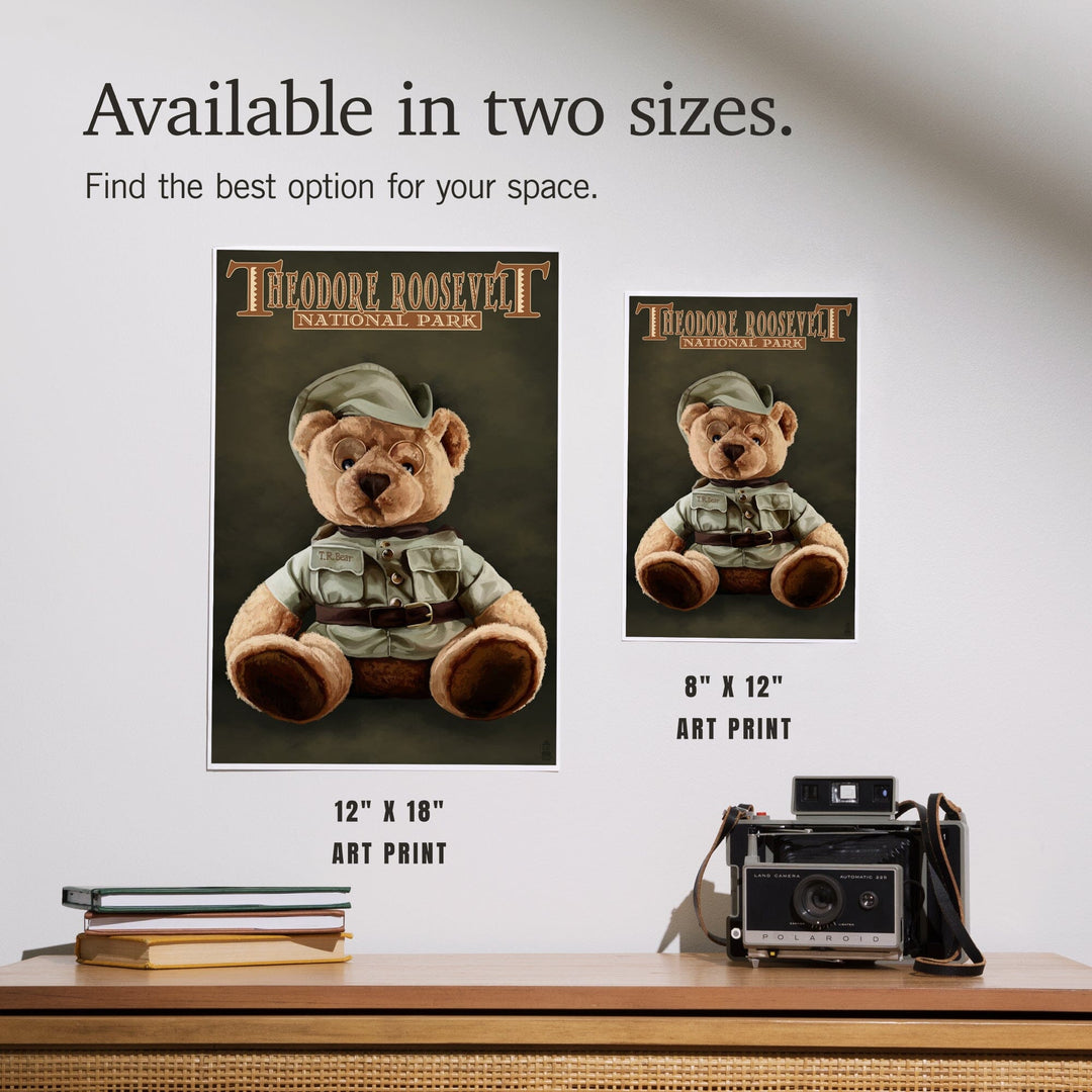 Theodore Roosevelt National Park, Teddy Bear, Art & Giclee Prints Art Lantern Press