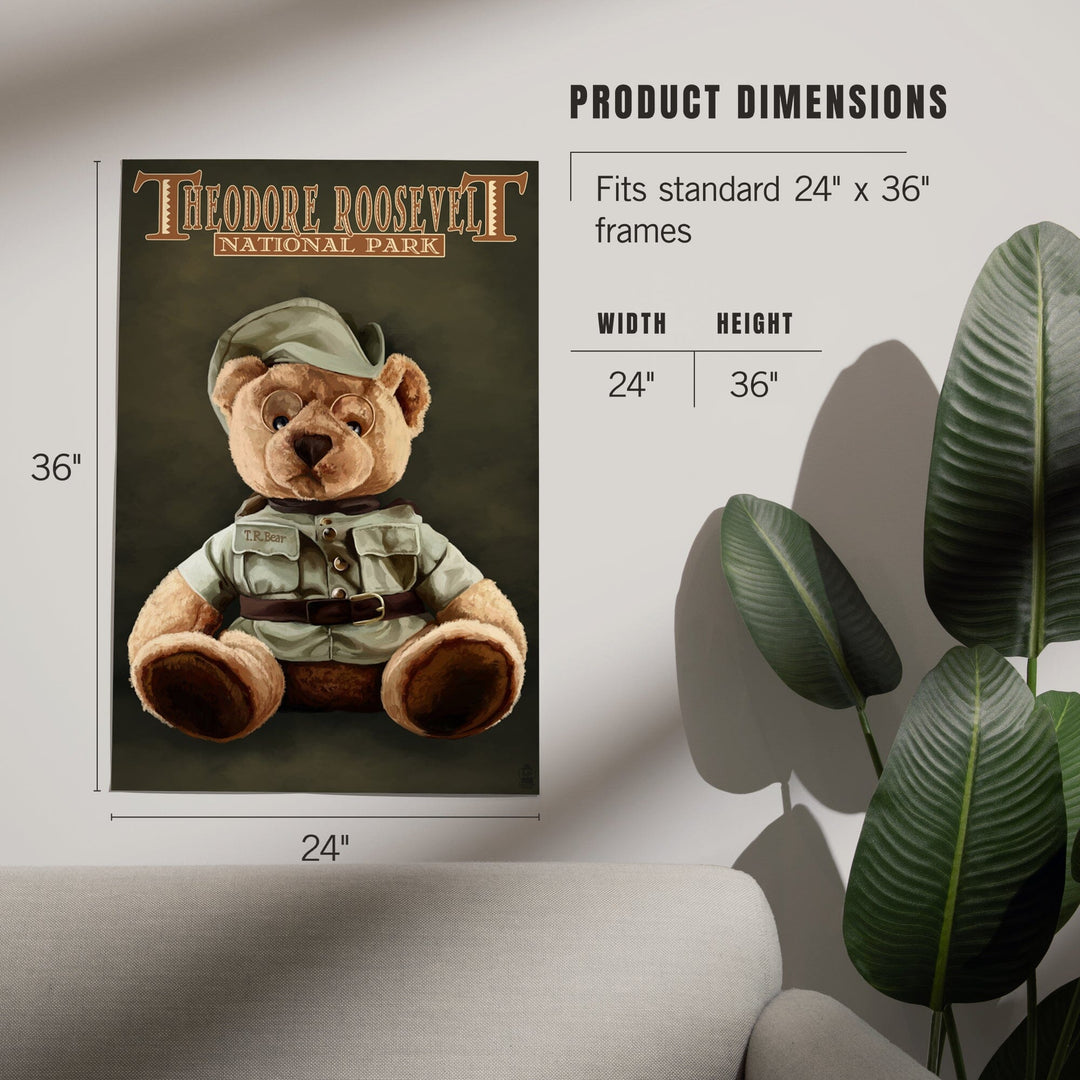 Theodore Roosevelt National Park, Teddy Bear, Art & Giclee Prints Art Lantern Press