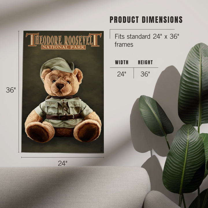 Theodore Roosevelt National Park, Teddy Bear, Art & Giclee Prints Art Lantern Press