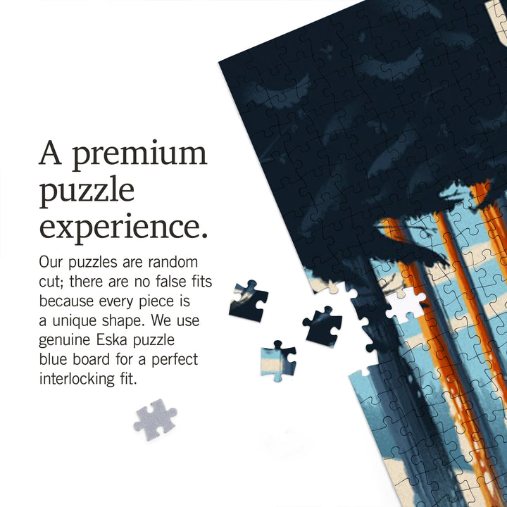 Utah, Better on Foot, Snowshoeing, Jigsaw Puzzle Puzzle Lantern Press