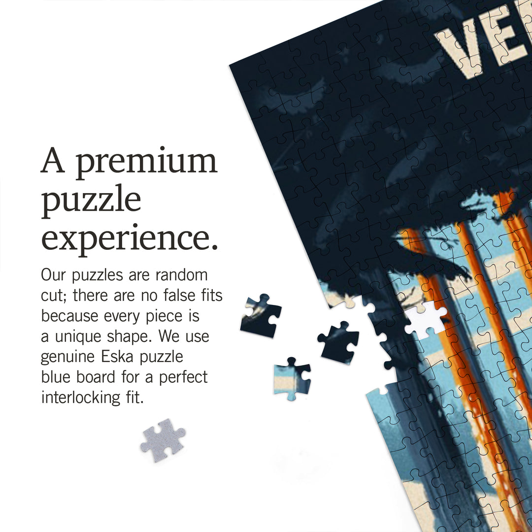 Vermont, Better on Foot, Snowshoeing, Jigsaw Puzzle Puzzle Lantern Press