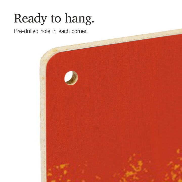 Victoria, Canada, Geometric, Marine Animals, Wood Signs and Postcards Wood Lantern Press