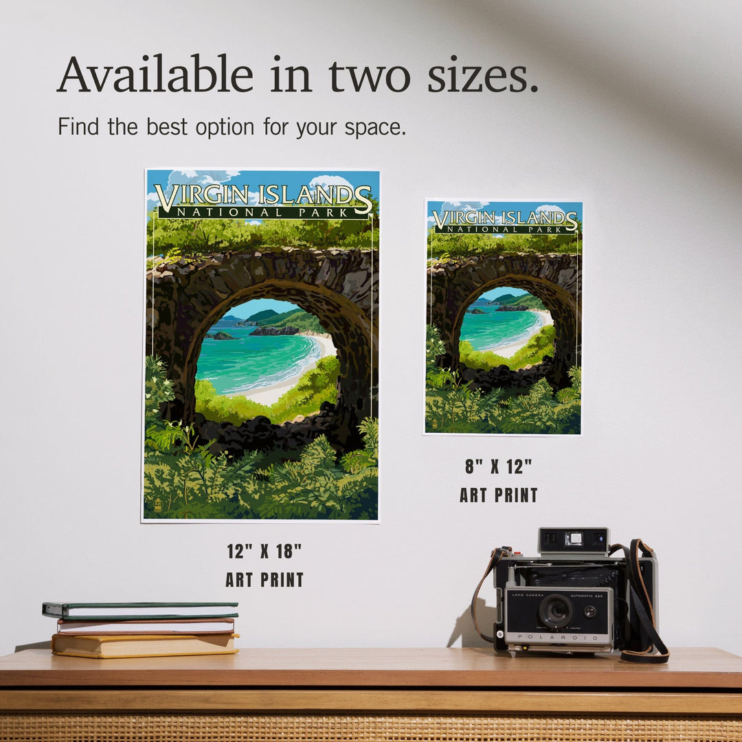 Virgin Islands National Park, US Virgin Islands, View from Ruins, Art & Giclee Prints Art Lantern Press
