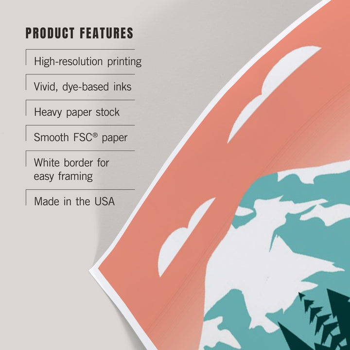 Washington, Orca Whale and Calf, Go Freestyle, Art & Giclee Prints Art Lantern Press