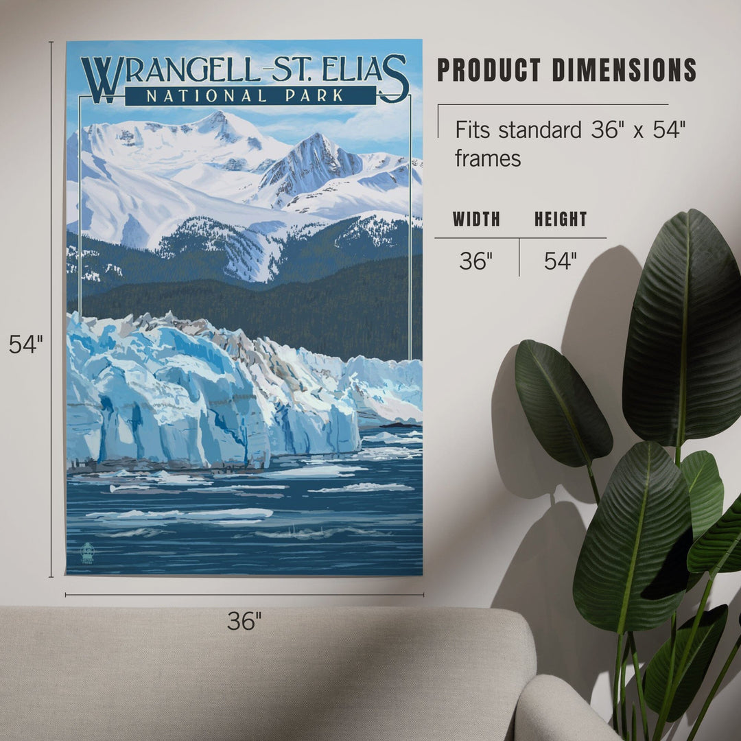 Wrangell, St. Elias National Park, Alaska, Glacier, Art & Giclee Prints Art Lantern Press