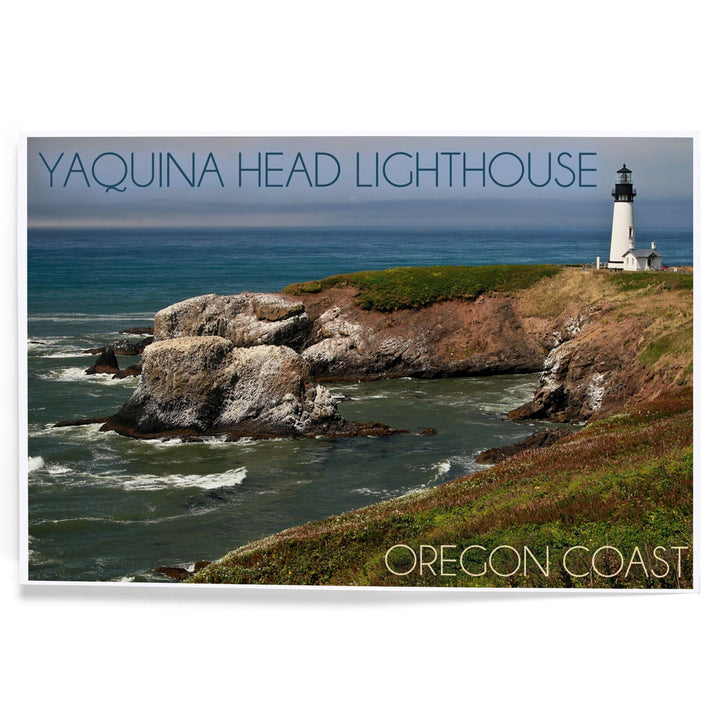 Yaquina Head Lighthouse, Oregon Coast, Art & Giclee Prints Art Lantern Press 12 x 18 Art Print