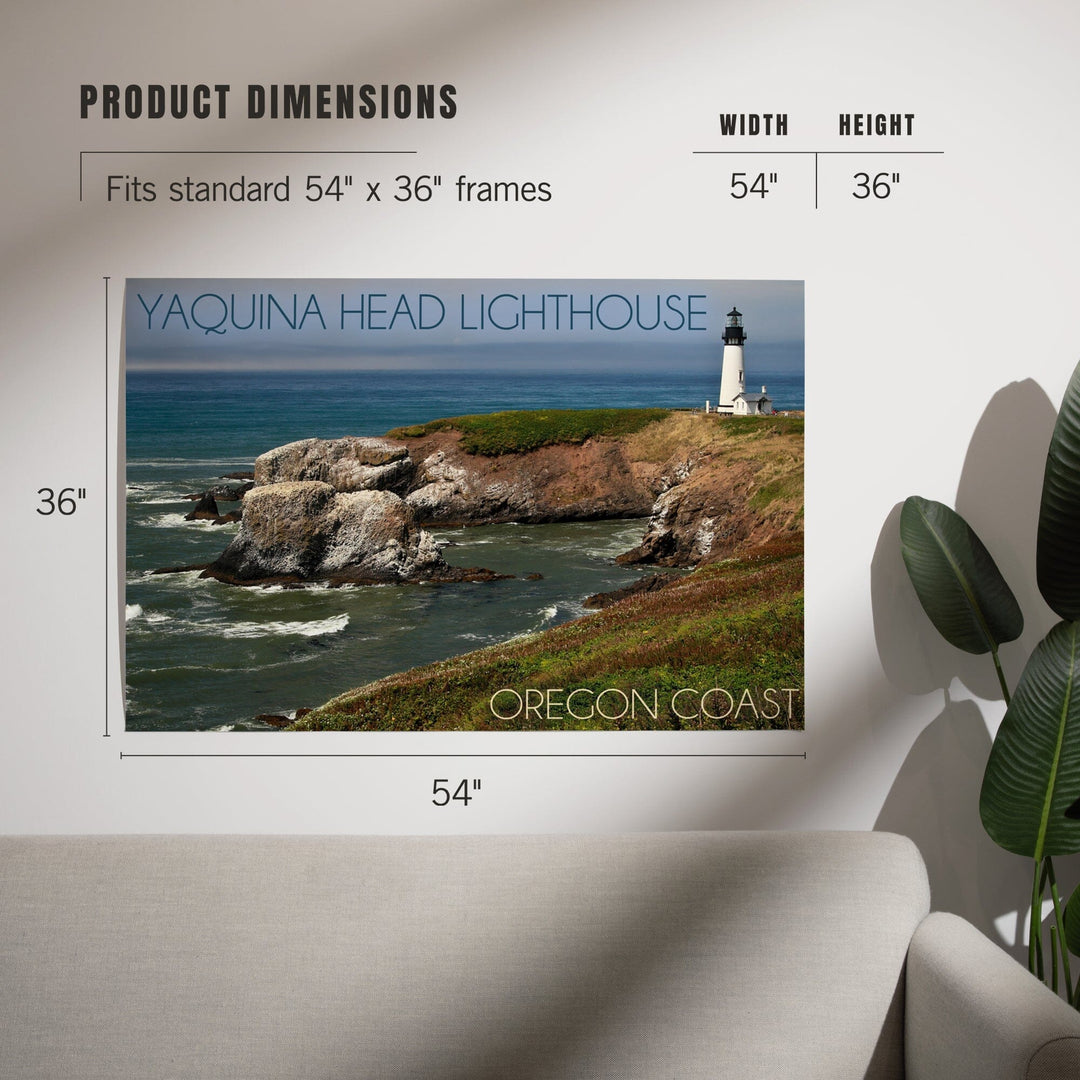 Yaquina Head Lighthouse, Oregon Coast, Art & Giclee Prints Art Lantern Press