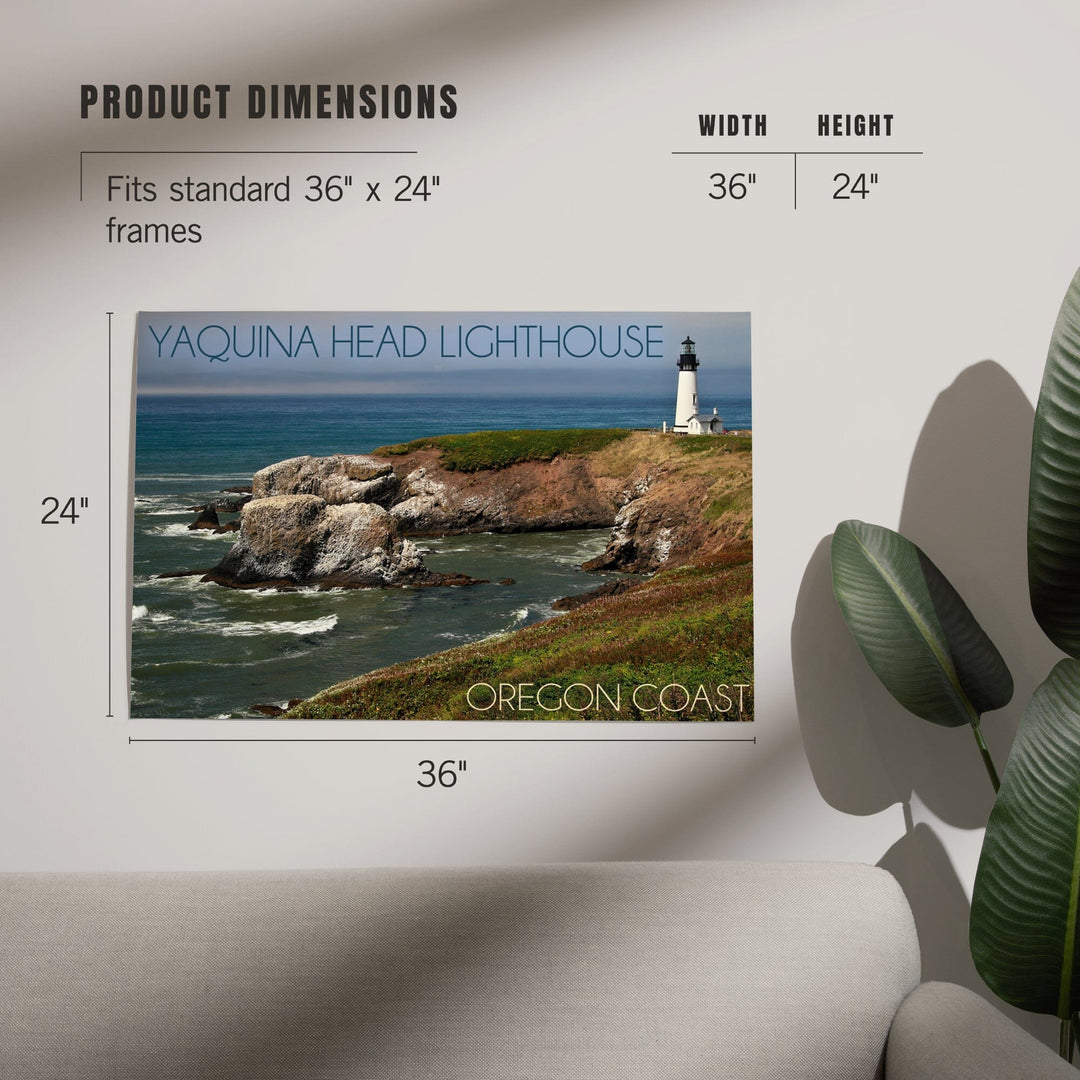 Yaquina Head Lighthouse, Oregon Coast, Art & Giclee Prints Art Lantern Press