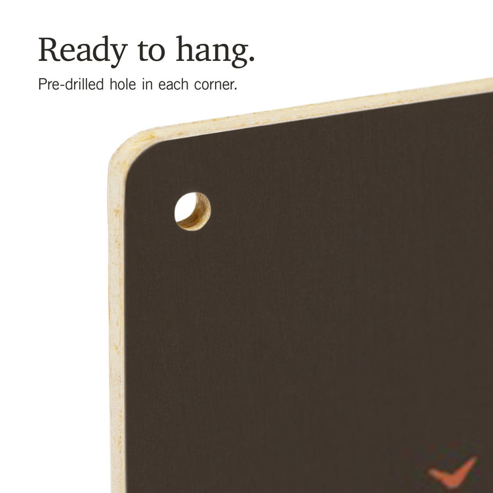 Yellowstone National Park, Wyoming, Distressed Mountain Scene, Wood Signs and Postcards Wood Lantern Press