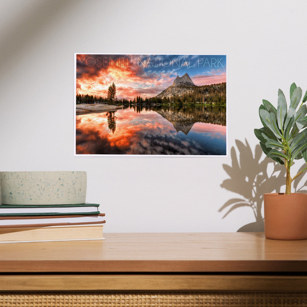 Yosemite National Park, California, Cathedral Lake, Art & Giclee Prints Art Lantern Press