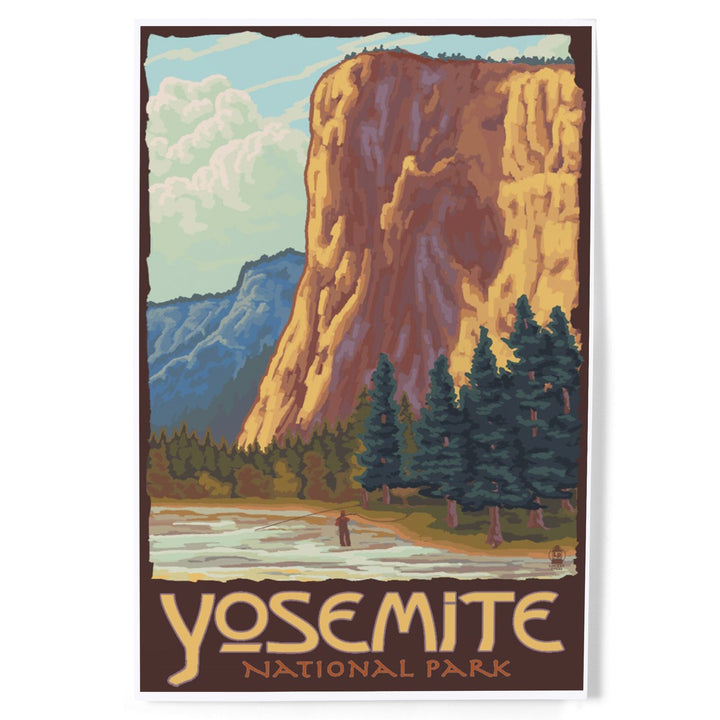 Yosemite National Park, California, El Capitan, Art & Giclee Prints Art Lantern Press