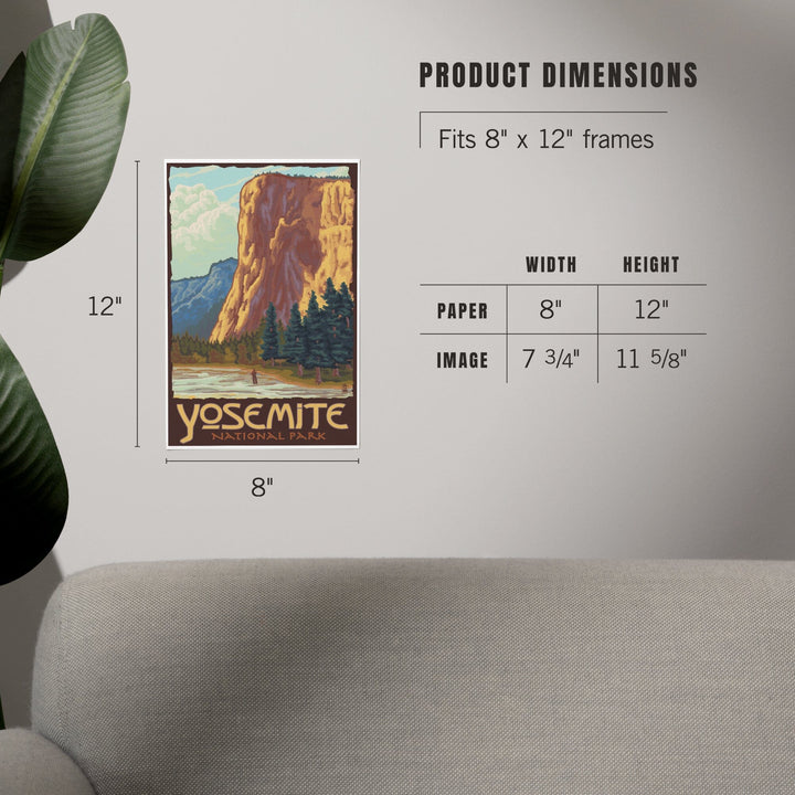 Yosemite National Park, California, El Capitan, Art & Giclee Prints Art Lantern Press