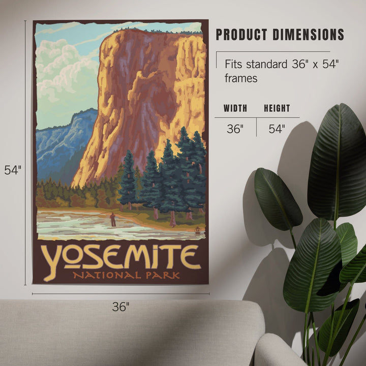 Yosemite National Park, California, El Capitan, Art & Giclee Prints Art Lantern Press
